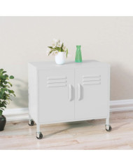 Armoire de rangement Blanc 60x35x56 cm Acier | Mobilier & Déco