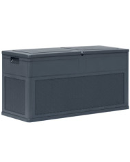 Boîte de rangement de jardin 320 L Anthracite | Mobilier & Déco