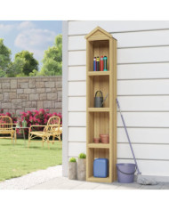 Abri à outils de jardin 40x33x222 cm Bois de pin imprégné | Mobilier & Déco