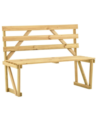Banc de jardin 120 cm Bois de pin imprégné | Mobilier & Déco