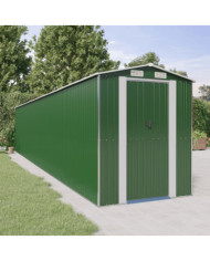 Abri de jardin Vert 192x1021x223 cm Acier galvanisé | Mobilier & Déco
