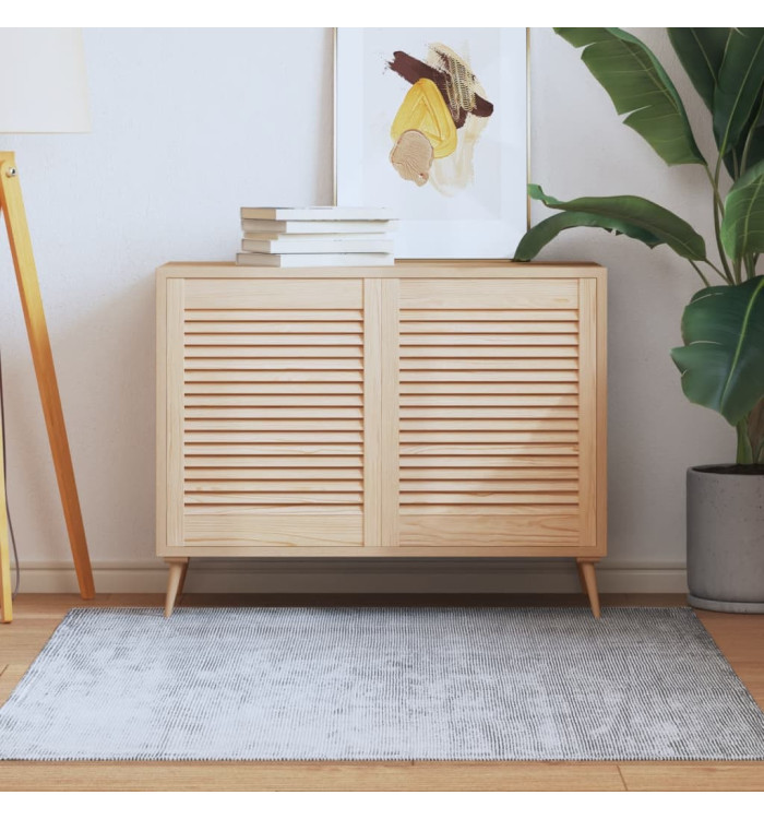 Portes d'armoire à persiennes 2 pcs 61,5x49,4 cm pin massif | Mobilier & Déco