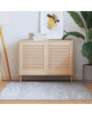 Portes d'armoire à persiennes 2 pcs 61,5x49,4 cm pin massif | Mobilier & Déco