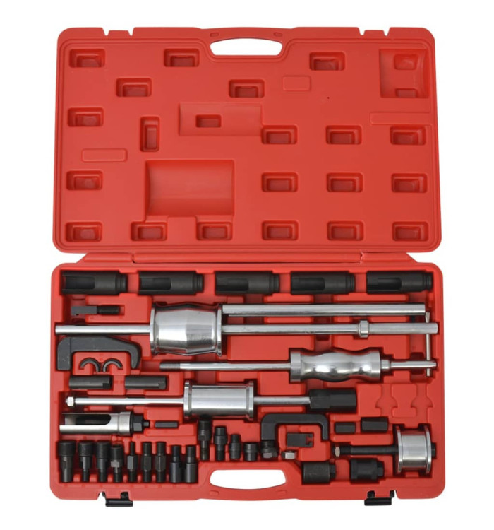 Jeu d'extracteurs d'injecteur diesel Acier | Mobilier & Déco