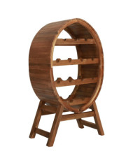 Casier à bouteilles 13 bouteilles Bois d'acacia massif | Mobilier & Déco