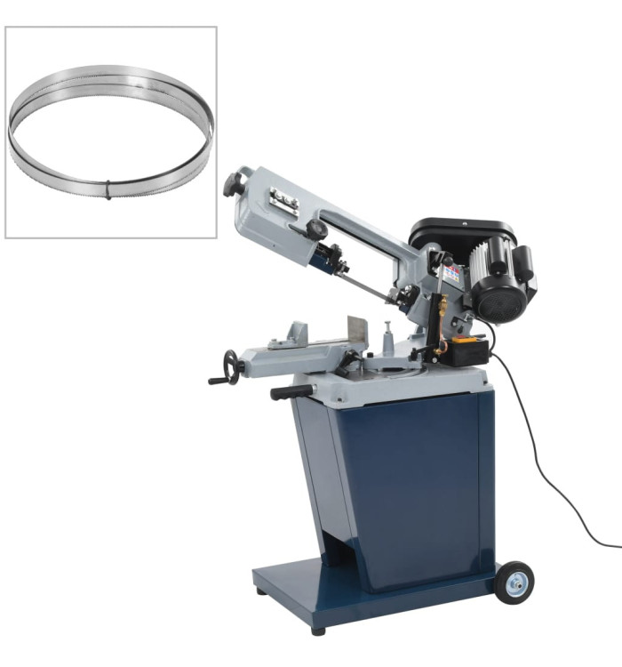 Scie à ruban avec base solide Métal 230 V | Mobilier & Déco