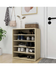 Armoire à chaussures Chêne sonoma 60x35x70 cm Bois d’ingénierie | Mobilier & Déco