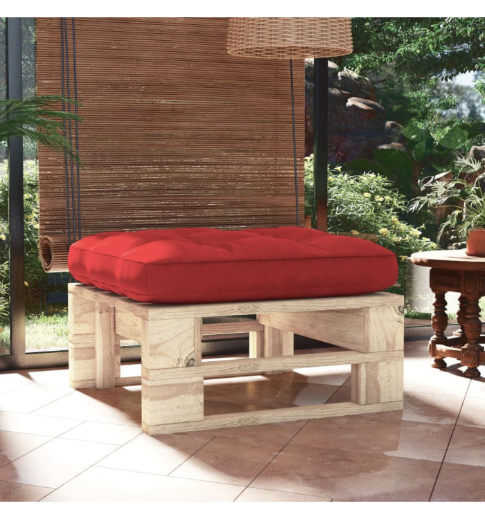 Pouf palette de jardin bois de pin imprégné | Mobilier & Déco