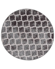 Tapis lavable antidérapant φ120 cm multicolore | Mobilier & Déco