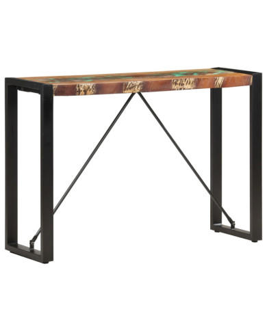 Table console 110x35x76 cm Bois de récupération massif | Mobilier & Déco