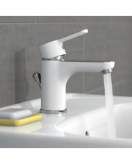 EISL Mitigeur de lavabo DIZIANI blanc-chrome | Mobilier & Déco