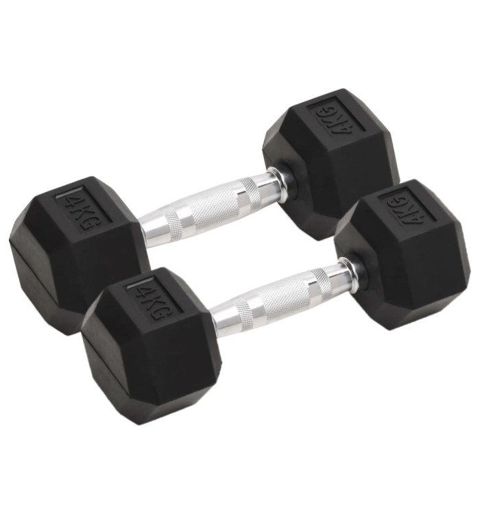 Haltères 2 pcs 8 kg Fonte | Mobilier & Déco