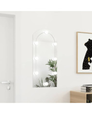 Miroir avec éclairage LED 90x45 cm Verre Arche | Mobilier & Déco