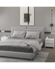 Tables de chevet 2 pcs blanc 45x34,5x44,5 cm bois d’ingénierie | Mobilier & Déco