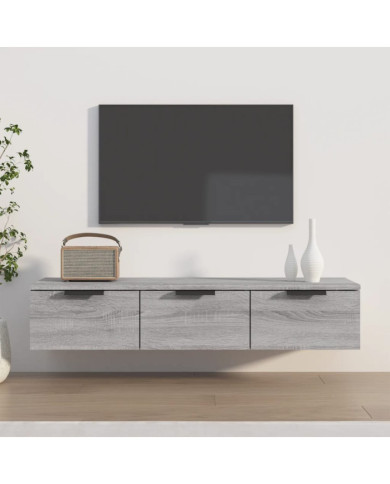 Armoire murale Sonoma gris 102x30x20 cm Bois d'ingénierie | Mobilier & Déco