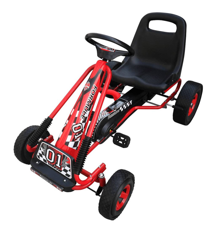 Kart à pédales pour enfants Rouge | Mobilier & Déco