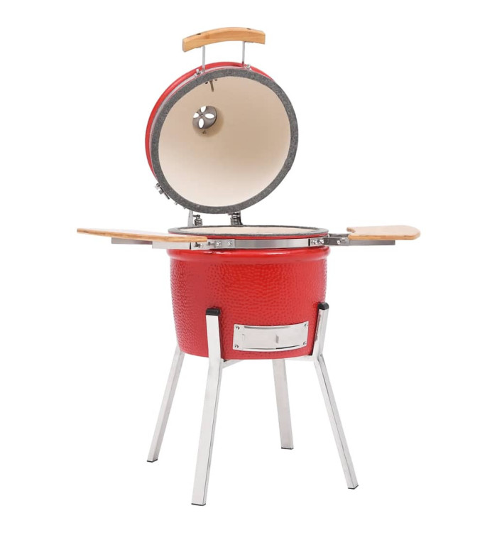 Barbecue à fumoir Kamado Céramique 81 cm | Mobilier & Déco