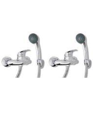 Kit de douche 2 pcs | Mobilier & Déco