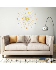 Horloge murale Métal 70 cm Doré | Mobilier & Déco