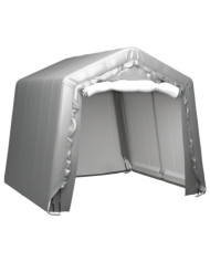 Tente de rangement 240x240 cm Acier Gris | Mobilier & Déco