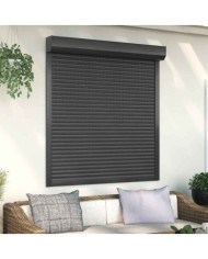 Volet roulant aluminium 130x140 cm anthracite | Mobilier & Déco