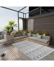 Tapis d'extérieur ARAKIL Gris 160x230 cm PP | Mobilier & Déco