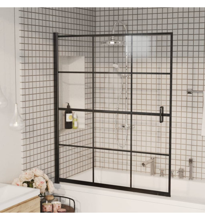 Cabine de douche ESG 116x140 cm Noir | Mobilier & Déco