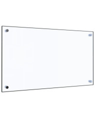 Dosseret de cuisine Transparent 70x40 cm Verre trempé | Mobilier & Déco