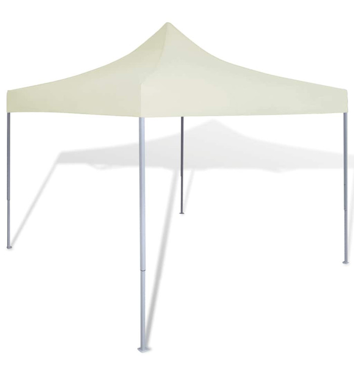 Tente pliable Crème 3 x 3 m | Mobilier & Déco