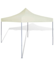 Tente pliable Crème 3 x 3 m | Mobilier & Déco