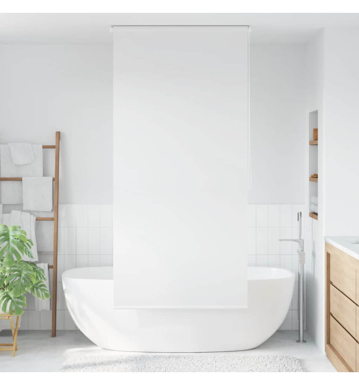 Store roulant de douche 100x240 cm Blanc | Mobilier & Déco