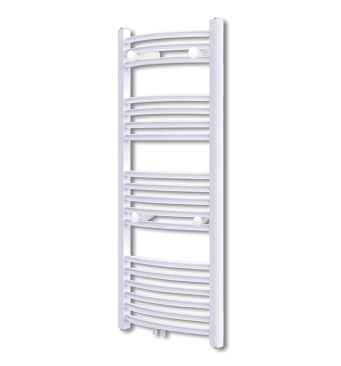 Sèche-Serviettes Chauffage Central Incurvés 500x1160mm + Connecteurs | Mobilier & Déco