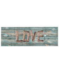 Tapis de cuisine lavable Love 60x300 cm | Mobilier & Déco