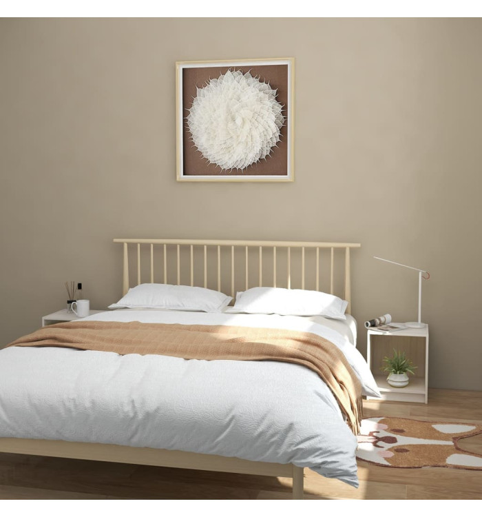Tables de chevet 2 pcs Blanc 35,5x33,5x41,5 cm Pin massif | Mobilier & Déco