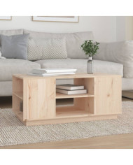 Table basse 90x49x40,5 cm Bois massif de pin | Mobilier & Déco