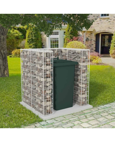 Panier de gabion simple Acier 110 x 100 x 120 cm | Mobilier & Déco