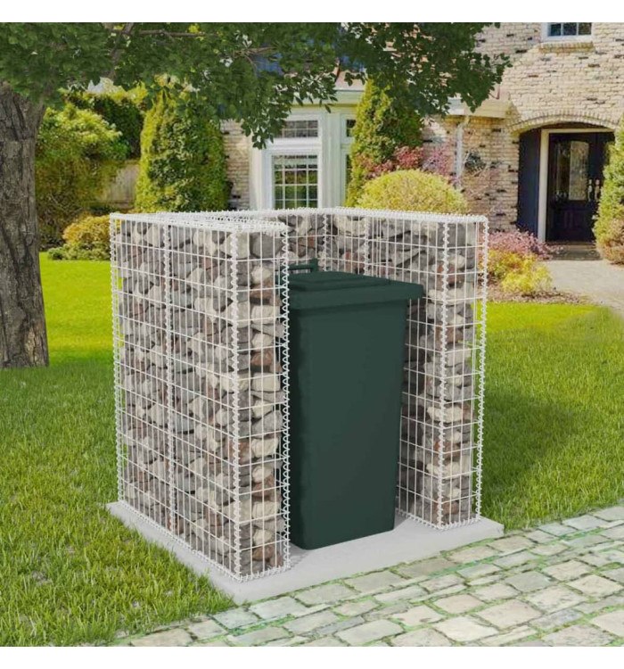 Panier de gabion simple Acier 110 x 100 x 120 cm | Mobilier & Déco