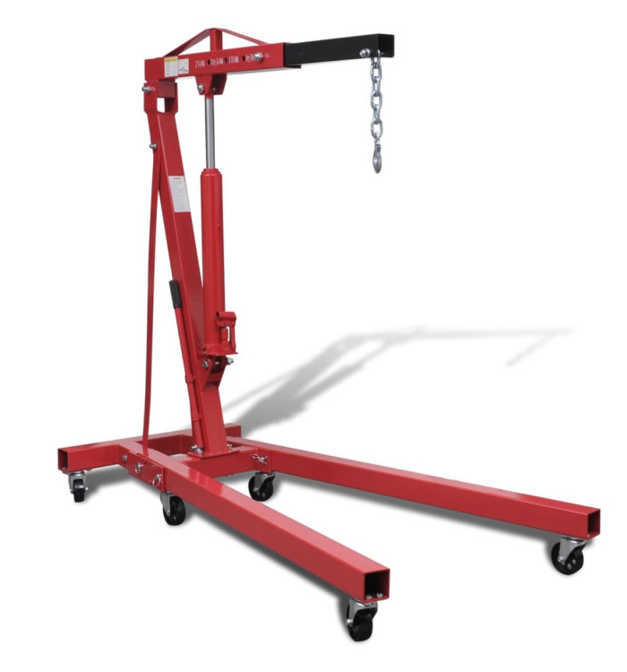 Grue pliable pour moteurs 2 tonnes 88,2 kg | Mobilier & Déco