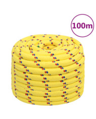 Corde de bateau Jaune 20 mm 100 m Polypropylène | Mobilier & Déco