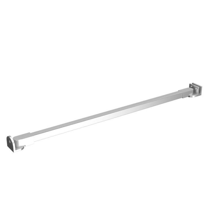 Bras de support pour enclos de bain Acier inoxydable 57,5 cm | Mobilier & Déco