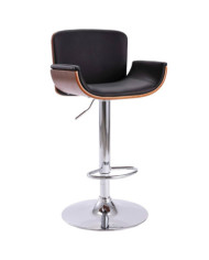 Tabouret de bar Noir Similicuir | Mobilier & Déco