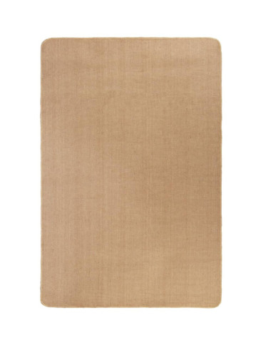 Tapis en jute avec support en latex 140x200 cm Naturel | Mobilier & Déco