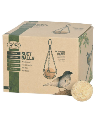 Esschert Design Boules de suif pour oiseaux 4 saisons avec support | Mobilier & Déco