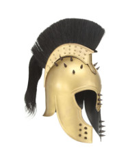 Casque de guerrier grec antique pour GN Laiton Acier | Mobilier & Déco