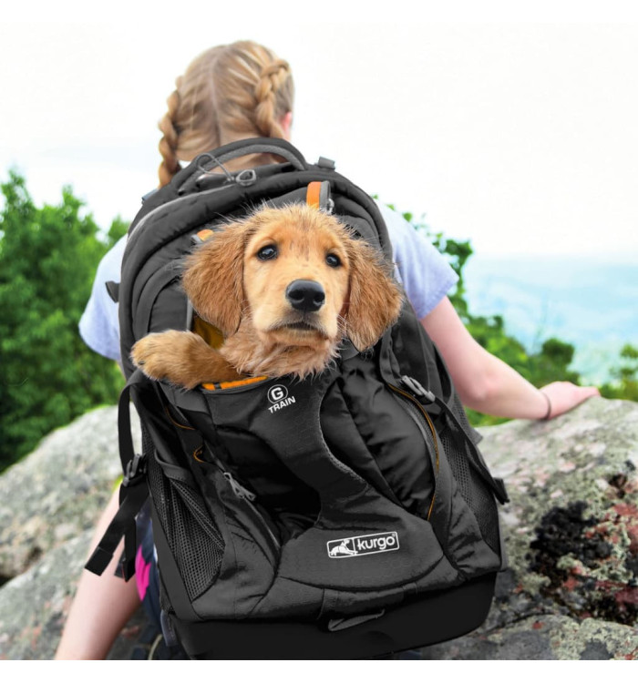 Kurgo Sac à dos pour chien G-Train K9 Noir | Mobilier & Déco