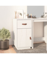 Armoire de bureau Blanc 40x50x75 cm Bois massif de pin | Mobilier & Déco