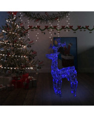 Renne de décoration de Noël 90 LED 60x16x100 cm Acrylique | Mobilier & Déco