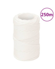 Corde de bateau Blanc complet 2 mm 250 m Polypropylène | Mobilier & Déco