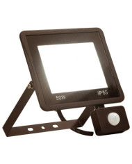 Projecteur à LED avec capteur 50 W Blanc chaud | Mobilier & Déco