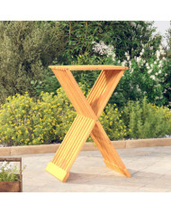 Tabouret pliant 40x32,5x70 cm Bois massif de teck | Mobilier & Déco